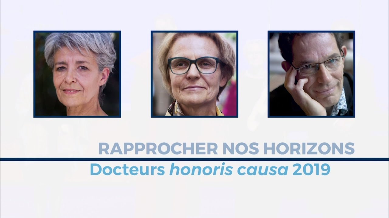 Docteurs honoris causa 2019 - Cérémonie enseignement en espagnol