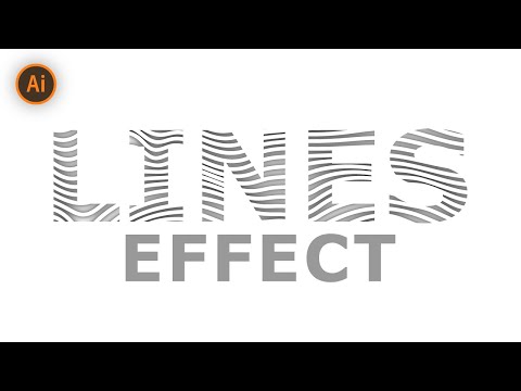 How to make 3D lines effect | Adobe Illustrator