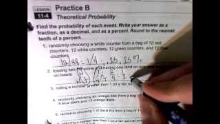 Homework Helper - Seventh Grade - Chapter 11 Section 4