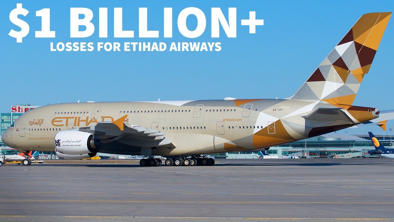 Etihad Airways Reports Losses of $1.28 Billion