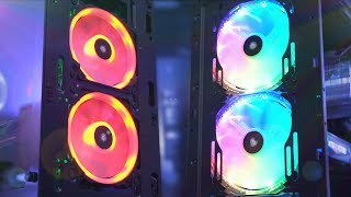 Обзор вентилятора Corsair RGB! (Установка LL120, HD120, SP120, ML120 RGB)