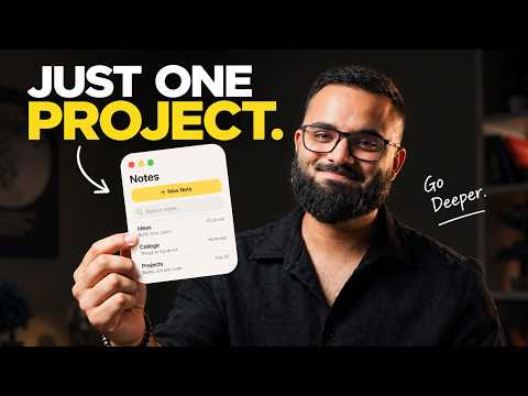 The Only Project You Need in First Year