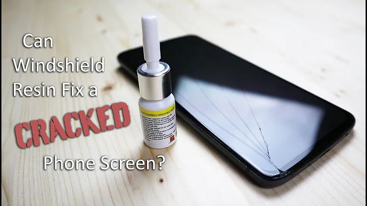 Can You Fix Your Phone Screen with a Windshield Repair Kit?.. Does It Work??