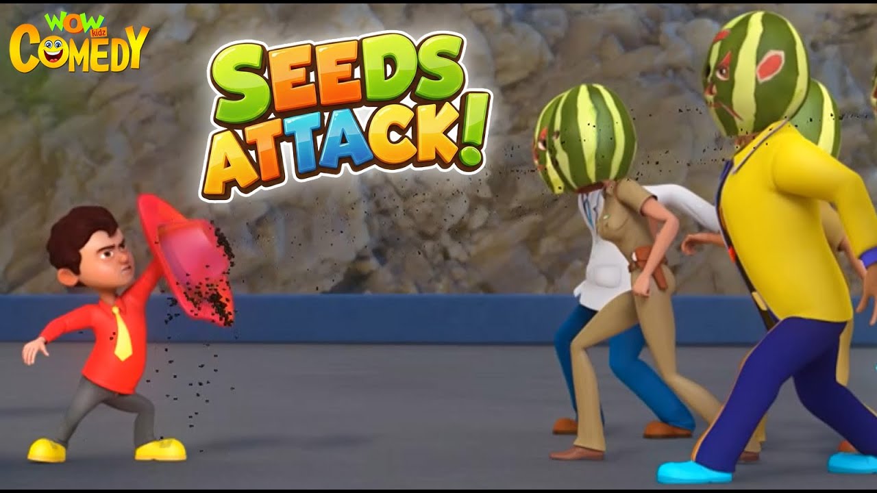 Seeds Attack! 😱🌱 | Chacha Bhatija New Episode | Kids Cartoons | Wow Kidz Comedy