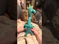 Honest Twin Mom Review of MIAODAM Dancing Talking Dinosaur Plush Toy | Is It Worth It?