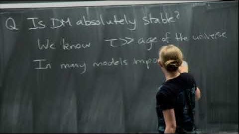 Tracy Slater Lecture 1 on Dark Matter Indirect Detection