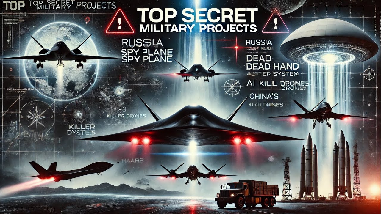 Secret Projects The 5 Top Secret Military Projects You Won't Believe Exist! - YouTube