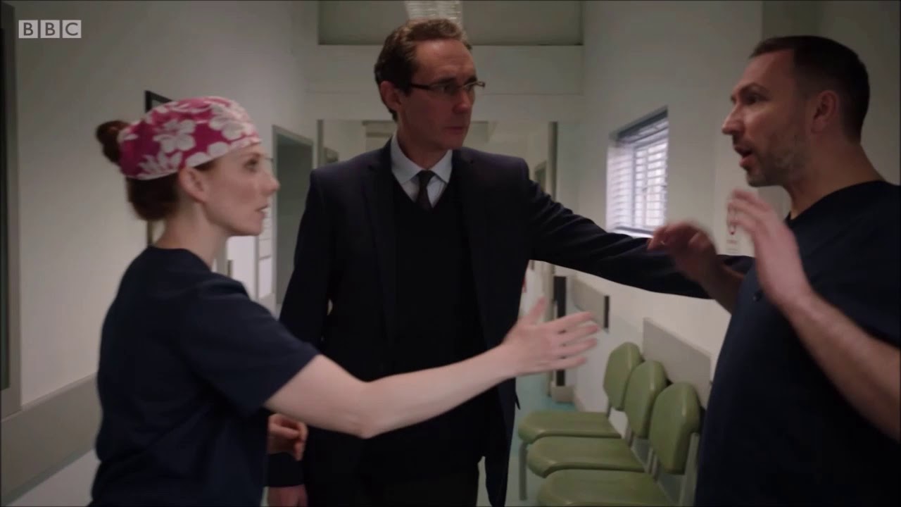 FLETCH COLLAPSES ON HOLBY CITY