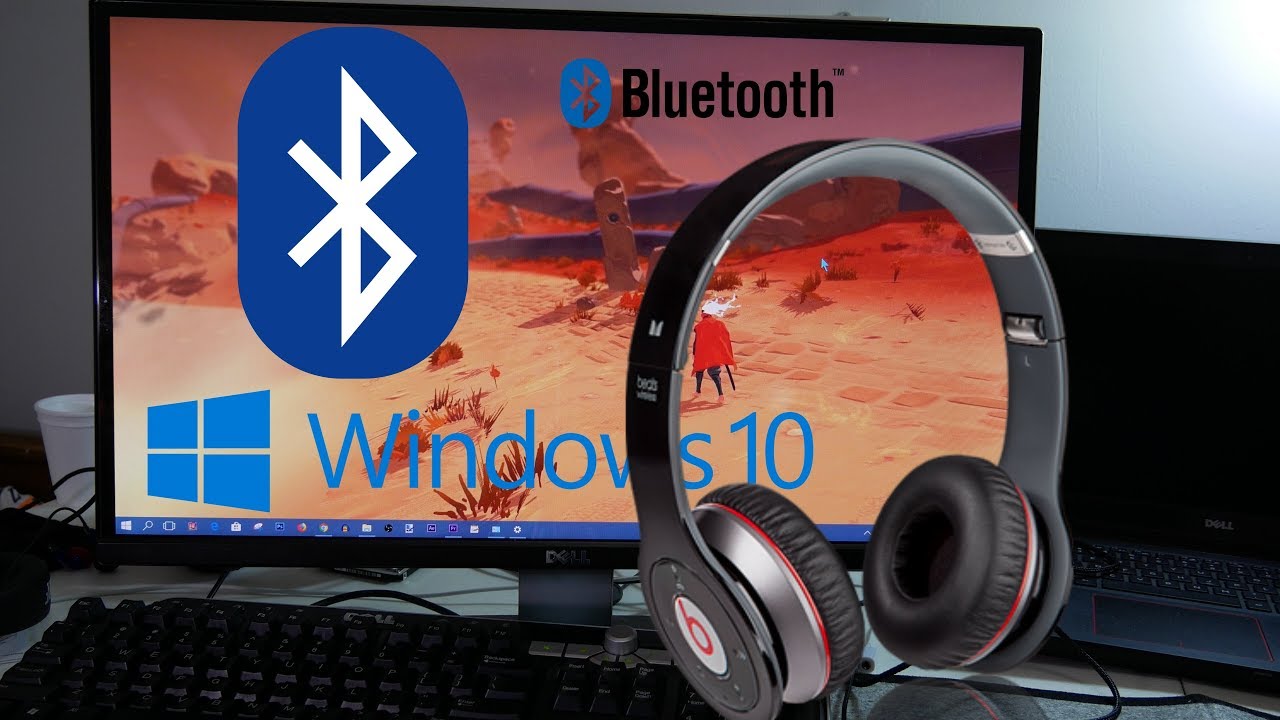 HOW TO Connect Bluetooth earphones Windows 10 PC