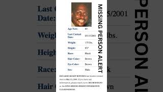 MISSING PERSON ALERT: Help Find Riccardo Rickey Bowers