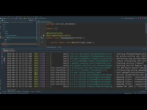 01 Spring Boot Phonebook API Tust