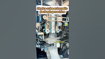 2kg ice cubes packing machine #icepackingmachine #icecubepackingmachine