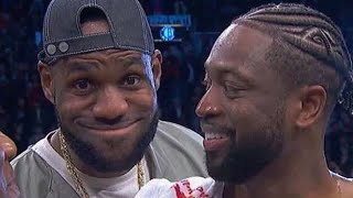Lebron Does Troll Face One Last Time On D Wade
