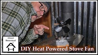 DIY Heat Powered Stove Fan 