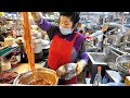 “한번 맛보면 단골 돼~” 주문 후 20초만에 나오는 비빔국수,잔치국수,쫄면 / 의정부 제일시장 국수 맛집 spicy noodles, Korea Street food