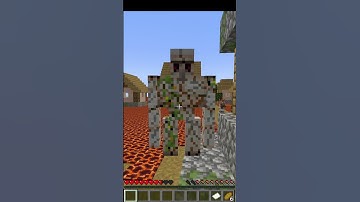 Minecraft But The Entire World is Magma Blocks! #shorts #minecraft #minecraftshorts