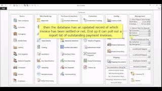 outstanding payment per customer report screenshot 2