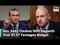 “That Number Feels Pulled Out of Thin Air” – Sen. Kelly Absolutely Grills Pete Hegseth | AC1N