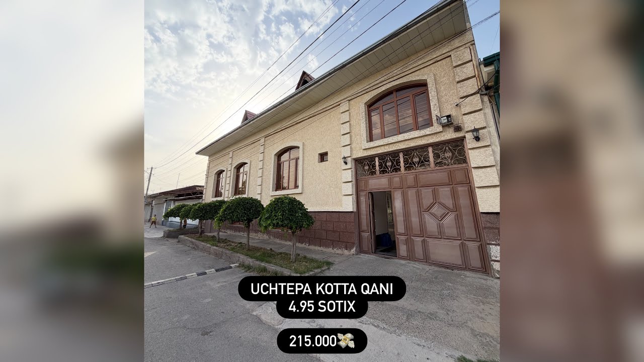 4.95 Sotix Kotta Qani maxalasida / Xovli Sotuvi
