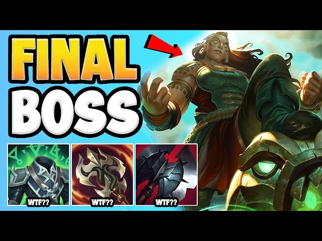 THE ILLAOI BUILD THAT TURNS YOU INTO THE FINAL BOSS OF LEAGUE OF LEGENDS 