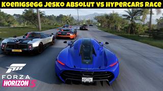 Celebrity Forza Horizon 5 | 1600HP Koenigsegg Jesko Absolut GOD MODE vs HYPERCAR GOLIATH RACE BATTLE! Profile