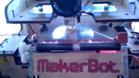 First print on Thing-O-Matic