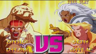 MARVEL vs. CAPCOM Fighting Collection - X-Men vs. Street Fighter - Zangief & Dhalsim Arcade Mode