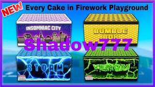 Every Cake in Firework Playground