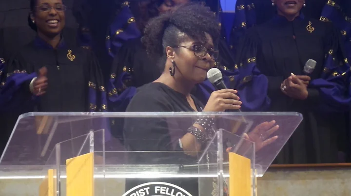 Sherri Jones-Moffett Singing "Grace of God"