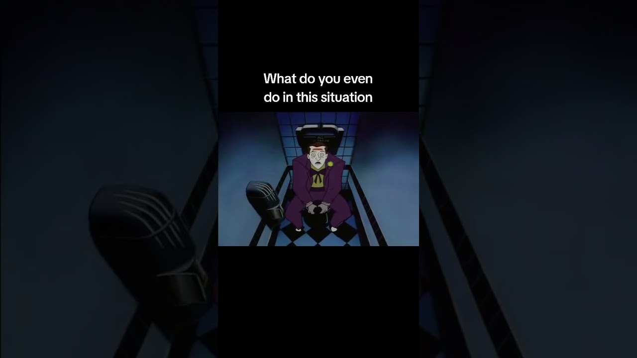 POV: Batman finds you #batman #batmantheanimatedseries #joker #funny #meme #memesdaily