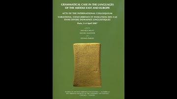 Grammatical Case in the Languages of the Middle East and Europe #language #books #history #ancient