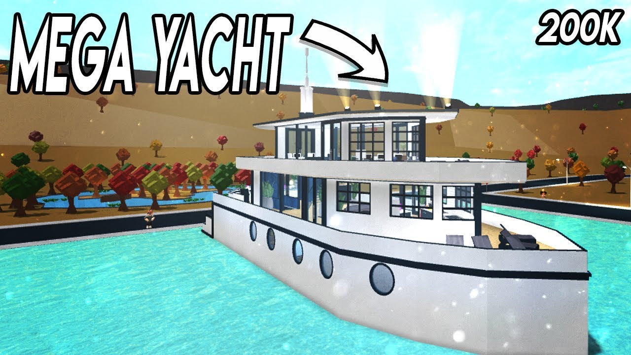 yacht build bloxburg