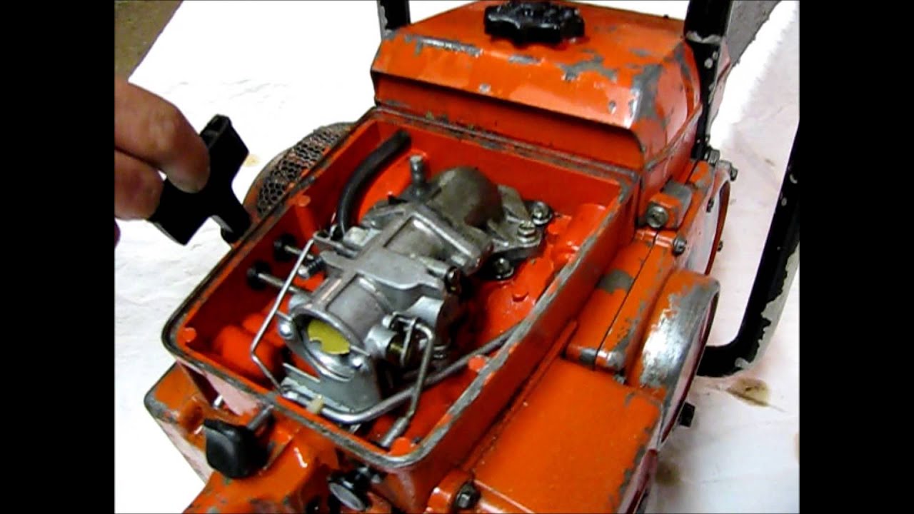 Homelite 3100G Chainsaw Demo YouTube