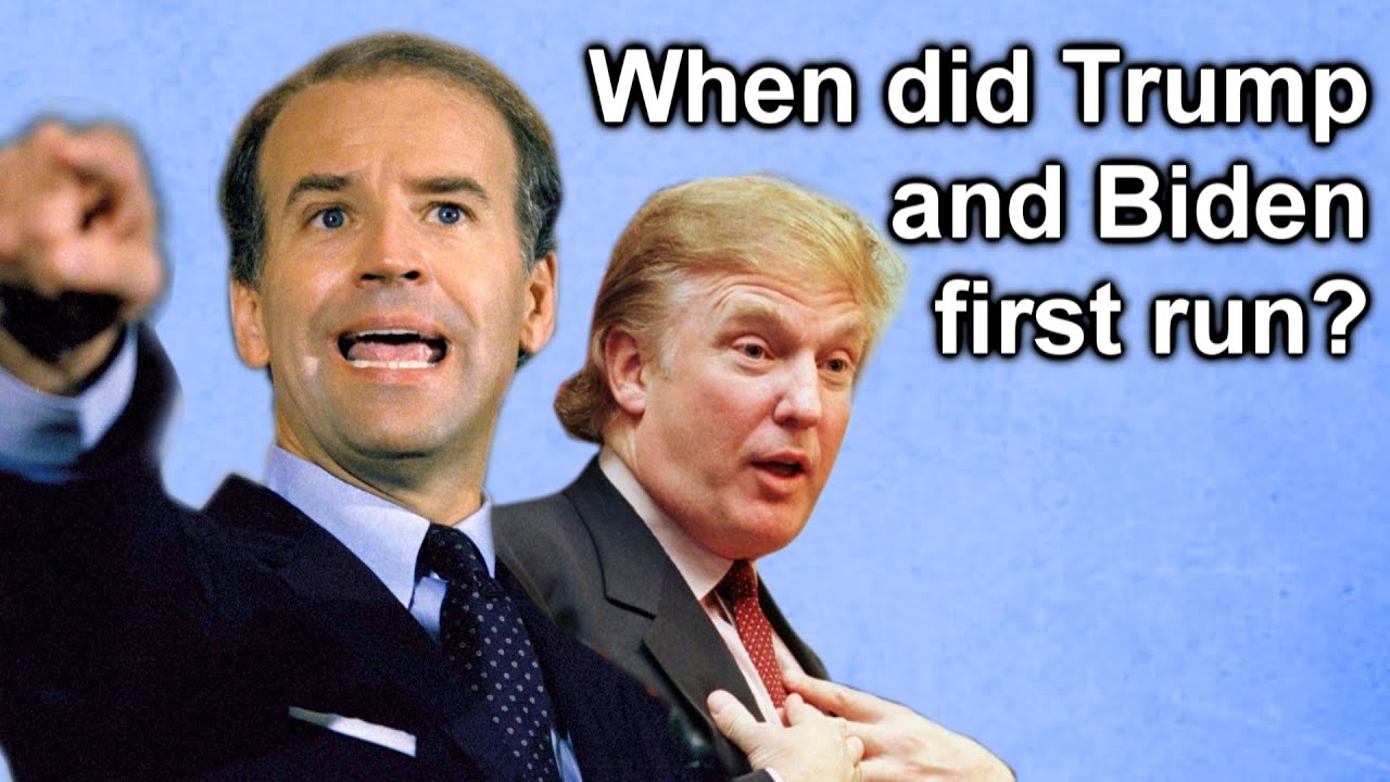 Объяснение ранних кампаний Джо Байдена и Дональда Трампа