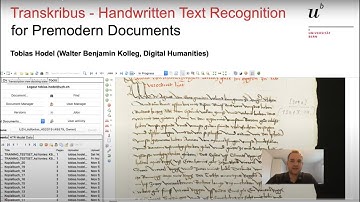Transkribus - Handwritten Text Recognition for Premodern Documents (SIMS 2020 Lightning Talk)