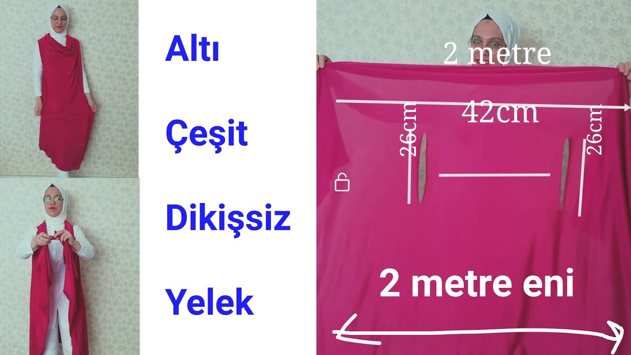 40 Saniyede Kesin Altı Farklı Şekilde  Giyin