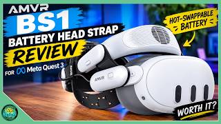 AMVR BS1 Battery Head Strap Review – Is This the Best Quest 3 Strap Yet?