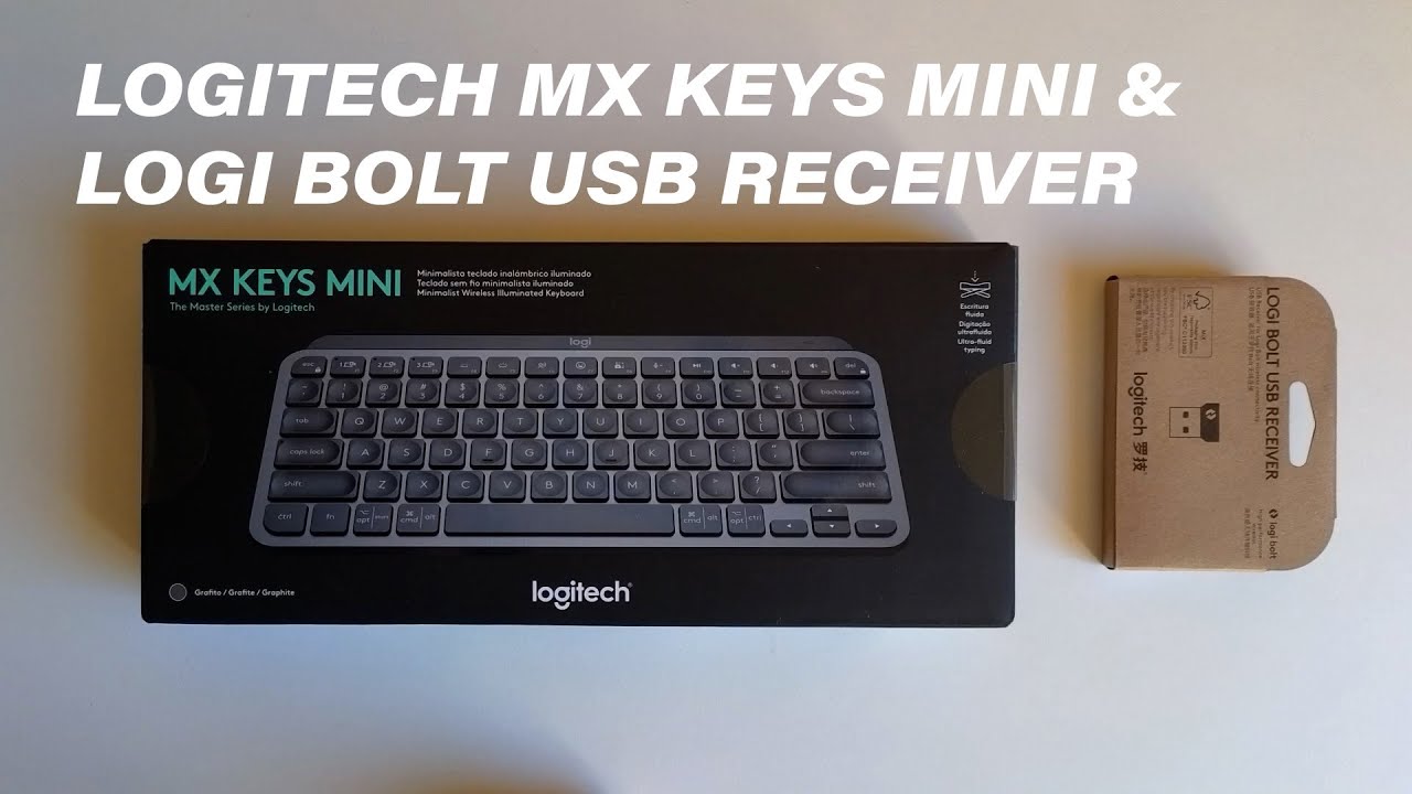 Unboxing and Review of Logitech MX Keys Mini Keyboard and Logi