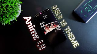 Anime Ui MIUI 13 Theme For Any Xiaomi Device's | Anime New Charging Animation And Wallpaper screenshot 3