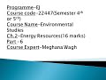 EST Ch.2 Energy resources Part 6