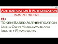 Tokenbased authentication using owin middleware and identity framework in aspnet web api  part4