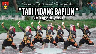 'TARI INDANG BAPILIN' TARI TRADISIONAL MINANGKABAU - SANGGAR CAHAYO AMEH (BUKITTINGGI - INDONESIA)