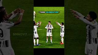 Juventus Players Cold Celebrations