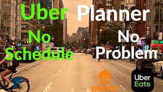 How To Utilize Uber Eats Planner| Work Whenever You Want| Uber Eats NYC