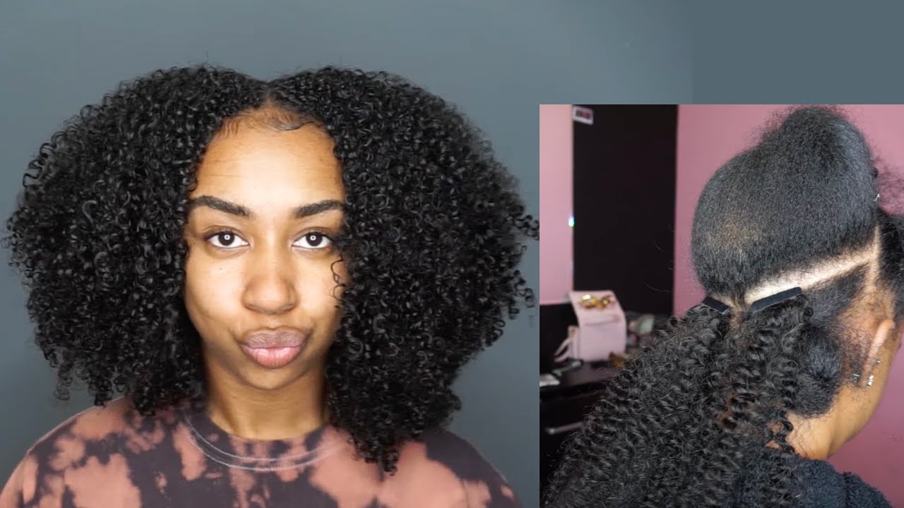 Curly TAPEINS?! Ft. BetterLength YouTube