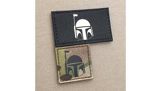 Star Wars The Mandalorian Lasercut Patch