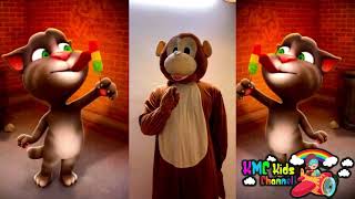 Cheeky monkey Copying Talking Tom ❤️ screenshot 5