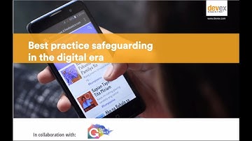 FULL WEBINAR: Best practice safeguarding in the digital era