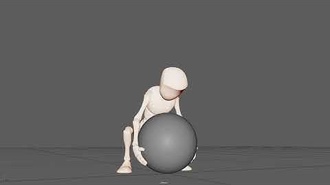 Maya School Assignment:  Weight and Force Part 1B