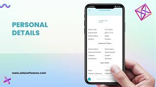 Zeta HRMS Mobile App screenshot 1